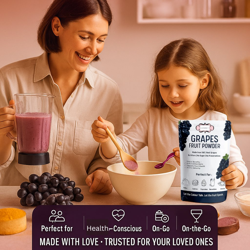 Confect Grapes Fruit Powder