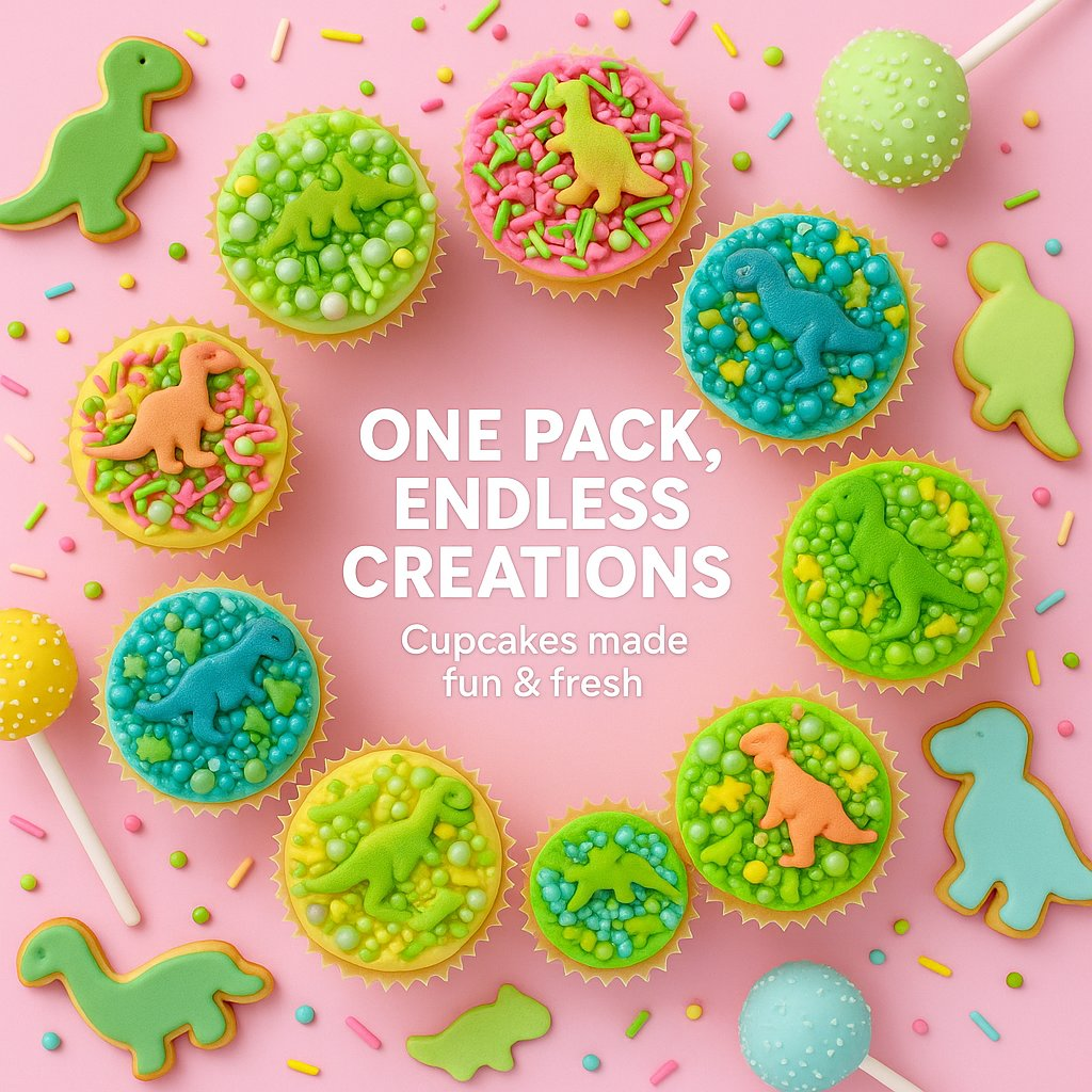 Confect Dino Sprinkles Multipack  05