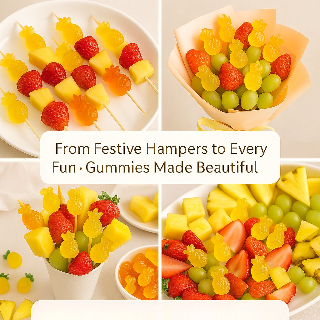 Confect Pineapple Power Pop Gummies