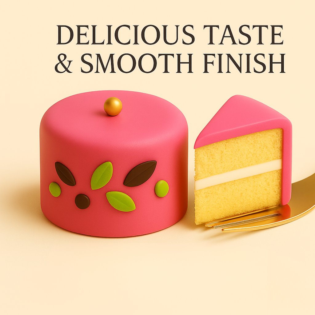 Confect Multipack of Brown, Skin, Lime Green and Neon Pink Sugarpaste 26