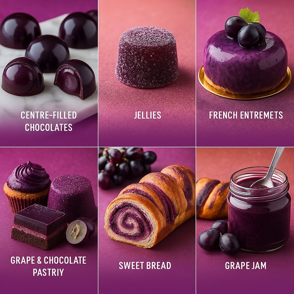 Confect Grapes Fruit Powder
