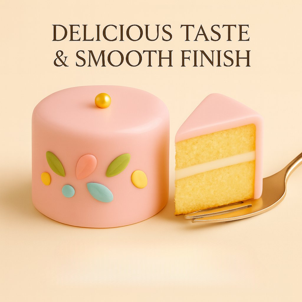 Confect Multipack of Old Rose, Pea Green, Brilliant Blue and Sunshine Yellow Sugarpaste 16