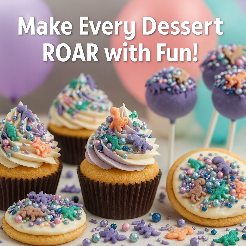 Confect Dino Sprinkles for Decorations 05