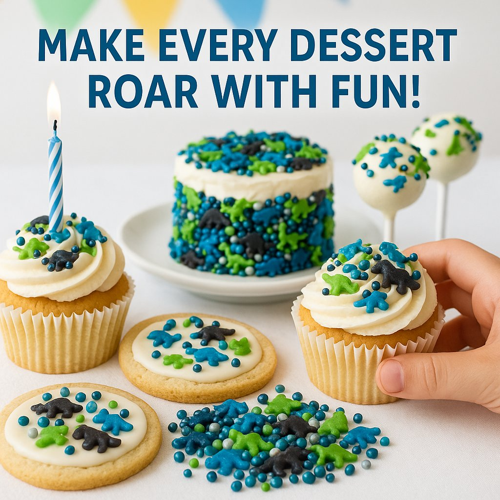 Confect Dino Sprinkles for Decorations 07