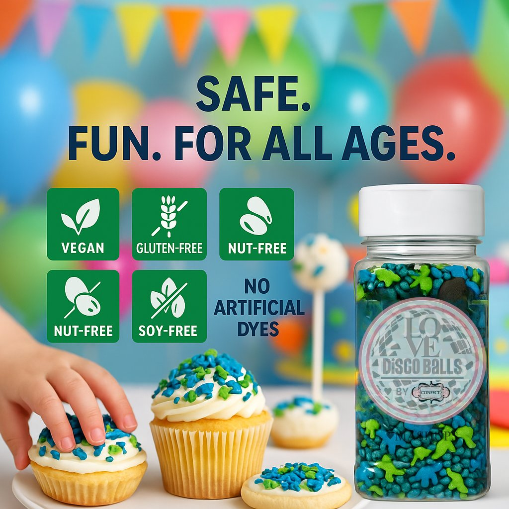 Confect Dino Sprinkles for Decorations 07