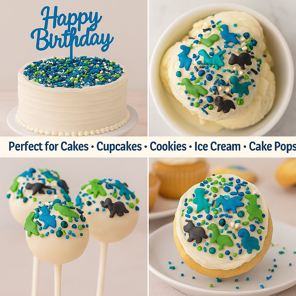 Confect Dino Sprinkles for Decorations 07