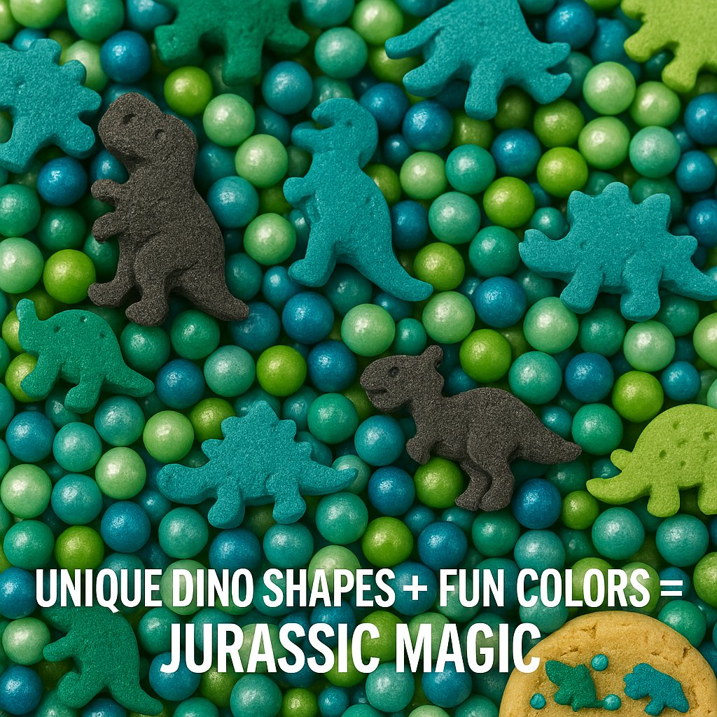 Confect Dino Sprinkles for Decorations 03