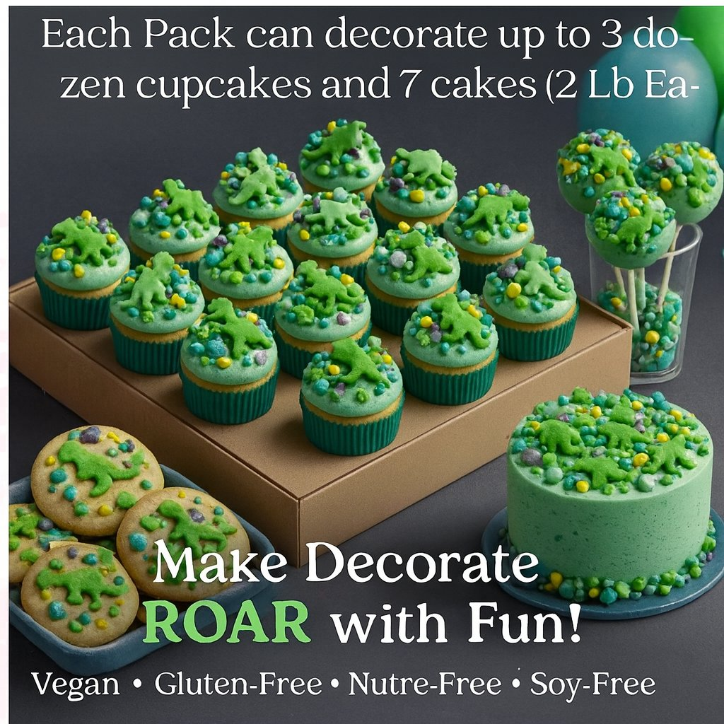 Confect Dino Sprinkles for Decorations 06