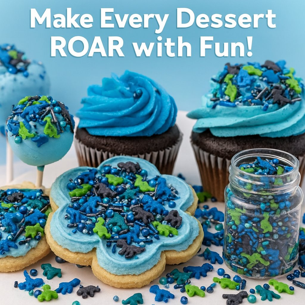 Confect Dino Sprinkles for Decorations 07