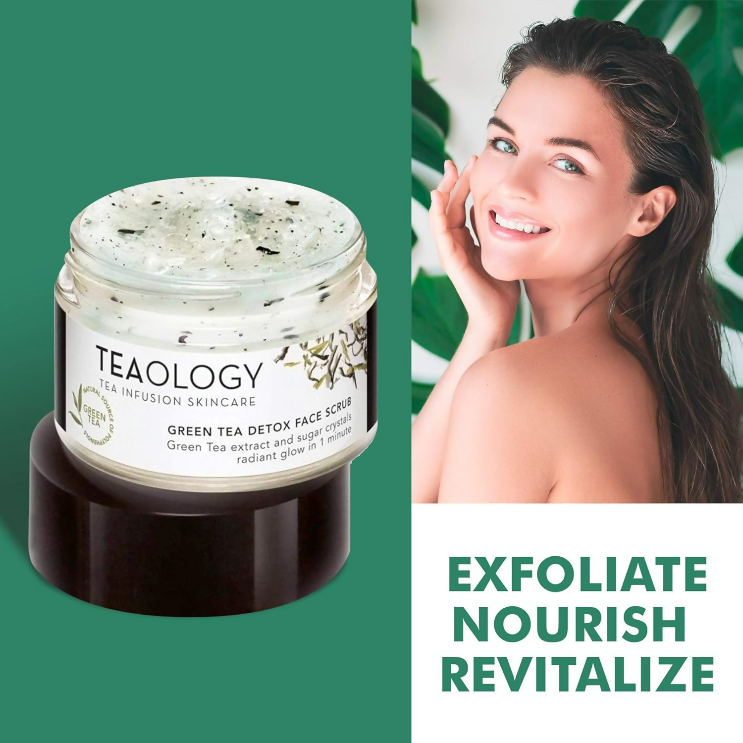Teaology Green Tea Detox Face Scrub  Grab2Buy Teaology Grab2Buy