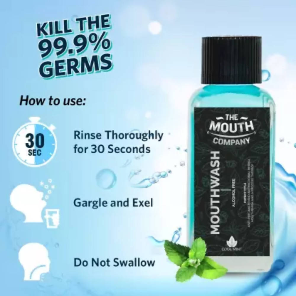 The Mouth Company Cool Mint Mouthwash  Grab2Buy The Mouth Company Grab2Buy
