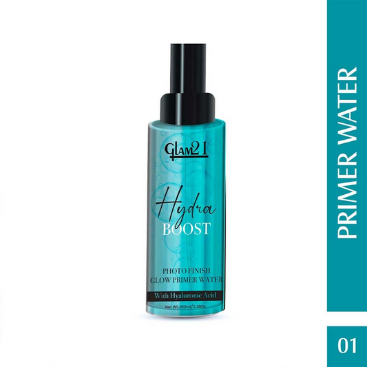 Glam21 Hydra Boost Photo Finish Glow Primer Water Oil Control