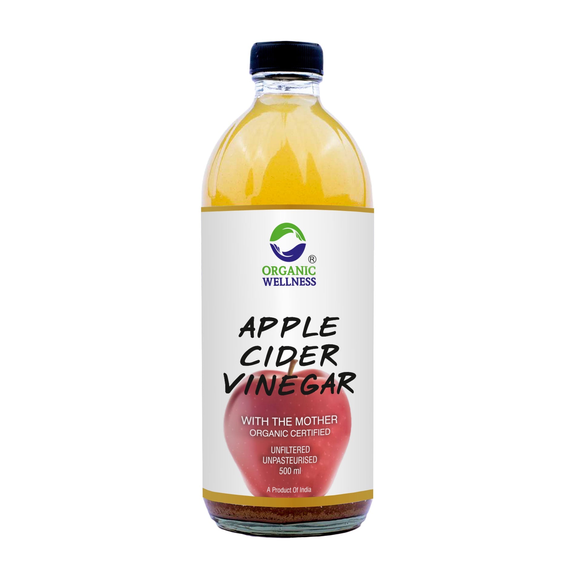 Organic Wellness Apple Cider Vinegar with Mother - Grab2buy