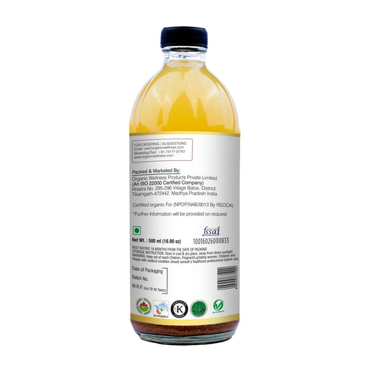 Organic Wellness Apple Cider Vinegar with Mother 