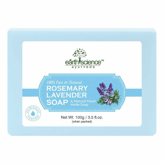 Earth Science Ayurveda Rosemary Lavender Bath Soap 