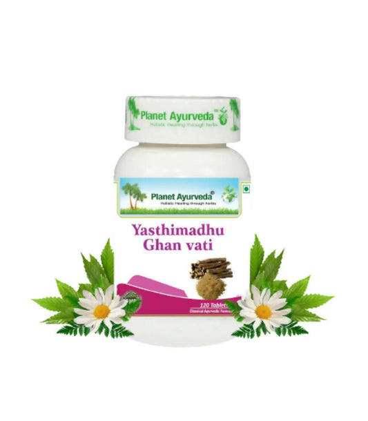 Planet Ayurveda Yasthimadhu Ghan Vati 