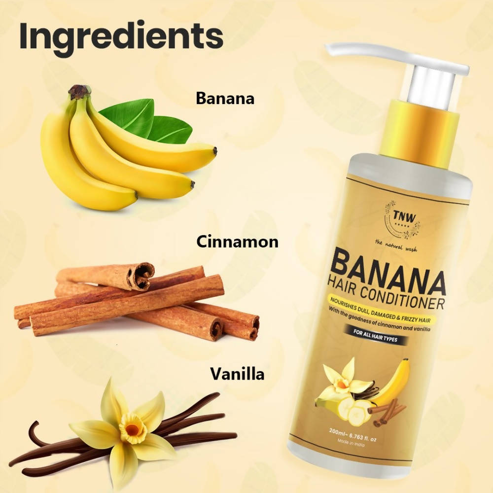 The Natural Wash Banana Hair Conditioner  Grab2Buy The Natural Wash Grab2Buy
