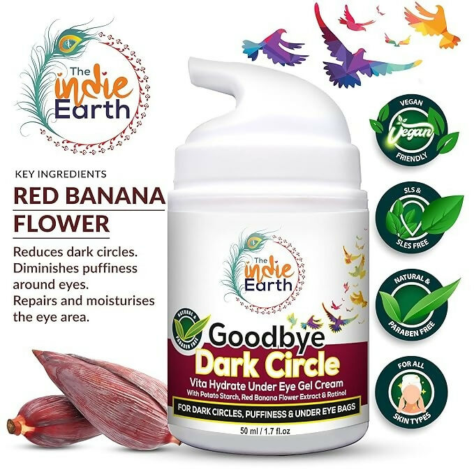 The Indie Earth Good Bye Dark Circles Vita Rich Under Eye Gel Cream  Grab2Buy The Indie Earth Grab2Buy