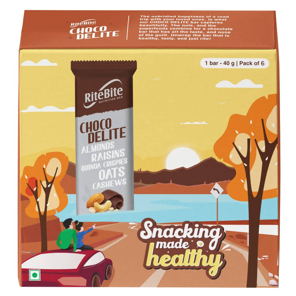 RiteBite Max Protein Choco Delite Energy Nutrition Bar - Grab2buy