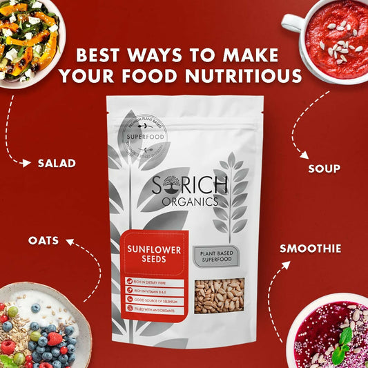 Sorich Organics Raw USDA Organic Sunflower Seeds - Grab2buy