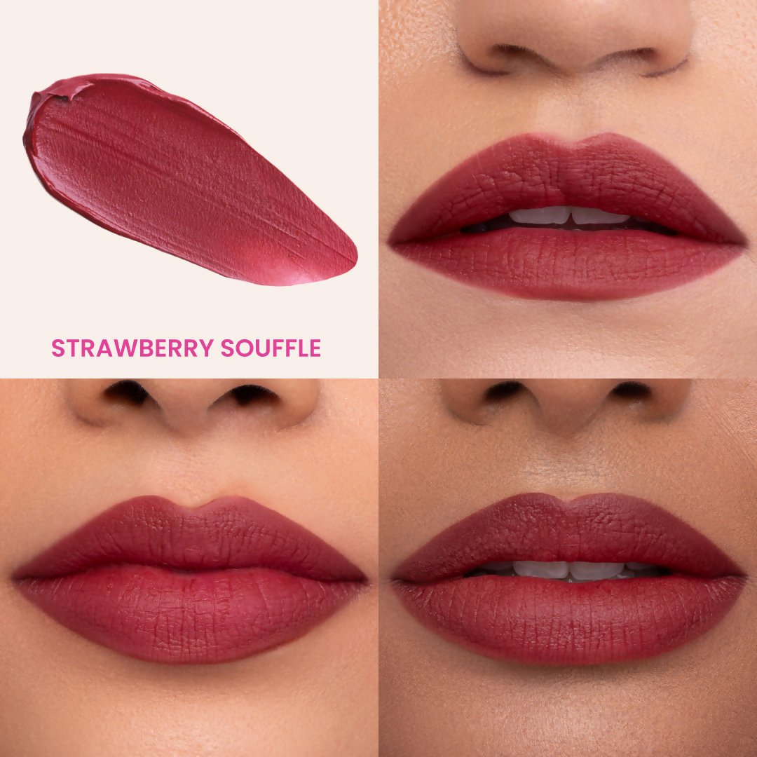 Typsy Beauty Pout Cloud Matte Lip Balm - Strawberry Souffle  Grab2Buy Typsy Beauty Grab2Buy