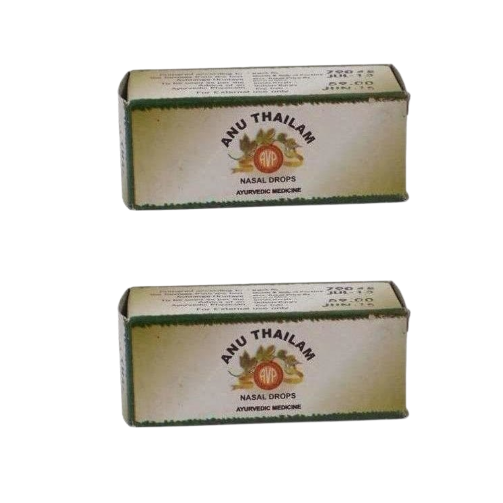 AVP Ayurveda Anu Thailam Nasal Drops 10 ml 