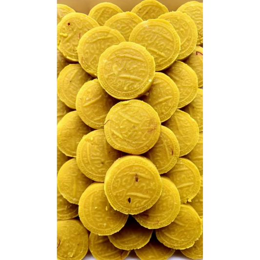 Hameedi Confectioners Zafrani Badam Ashrafi 