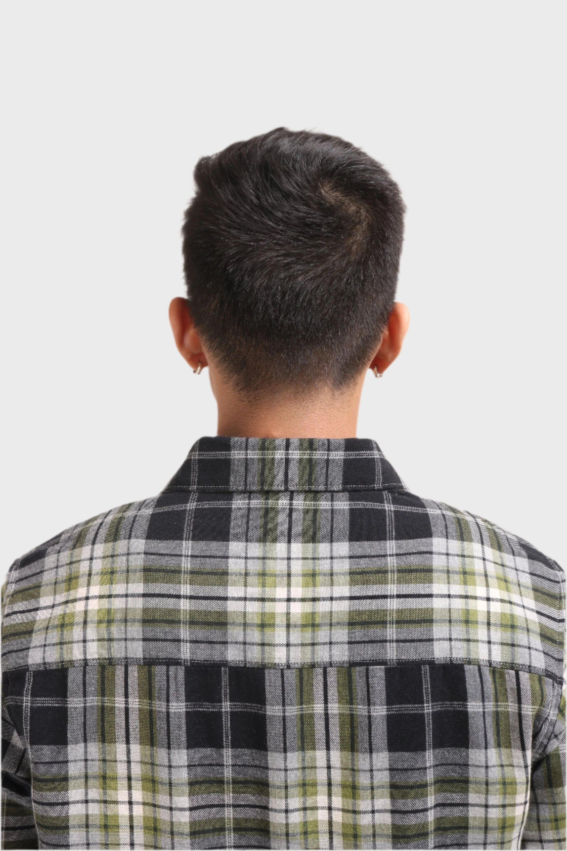 Xkind Green Checks Regular Fit Shirt  Grab2Buy Xkind Grab2Buy
