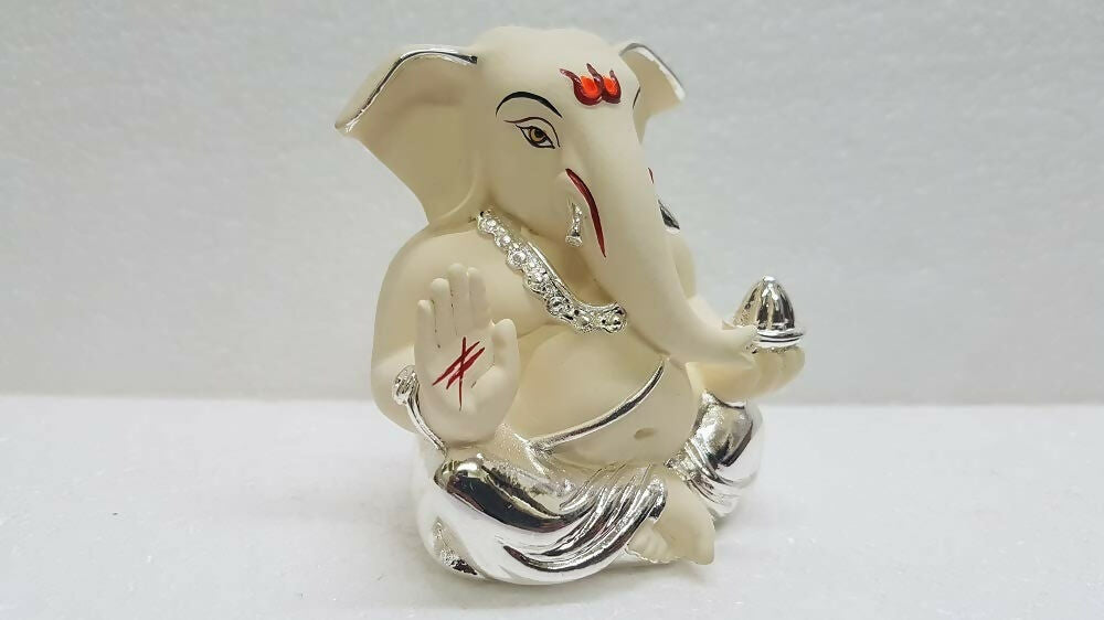 Gold Art India Ceramic Ganesh Idol - Grab2buy