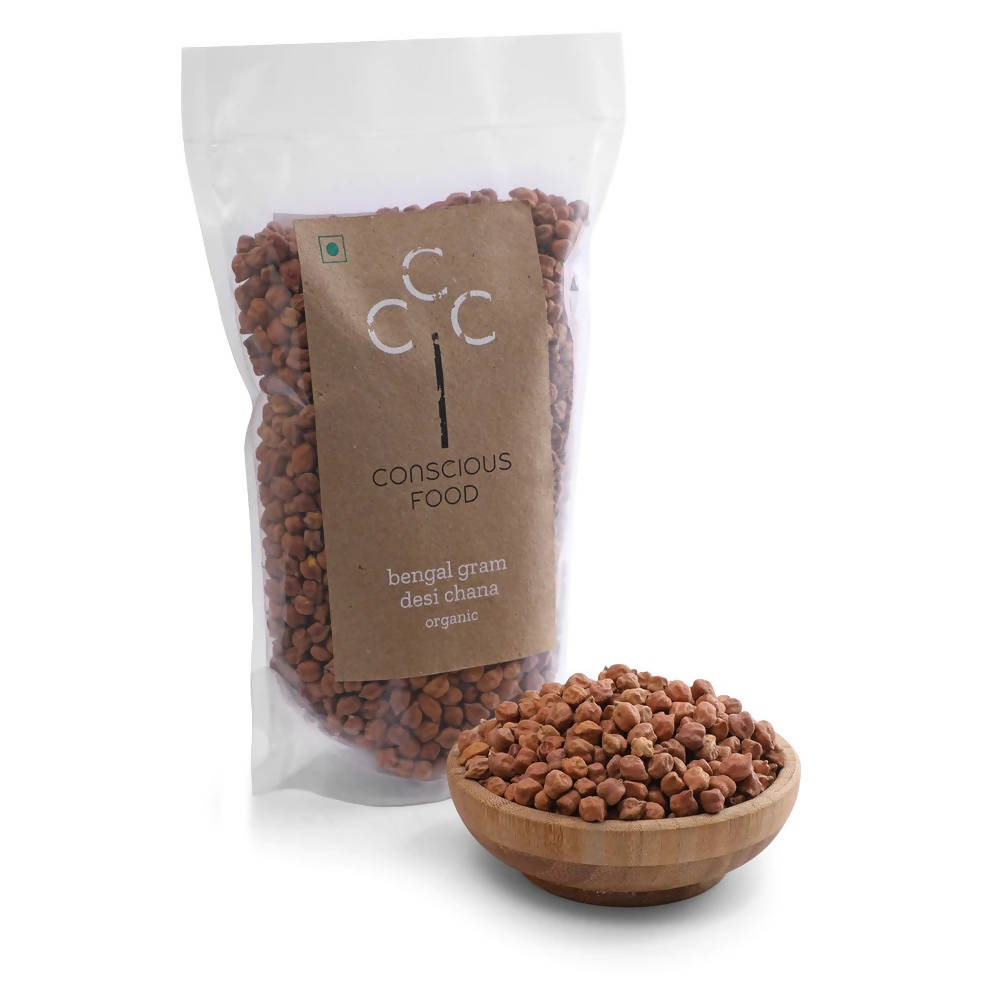 Conscious Food Organic Bengal Gram (Desi Chana) 
