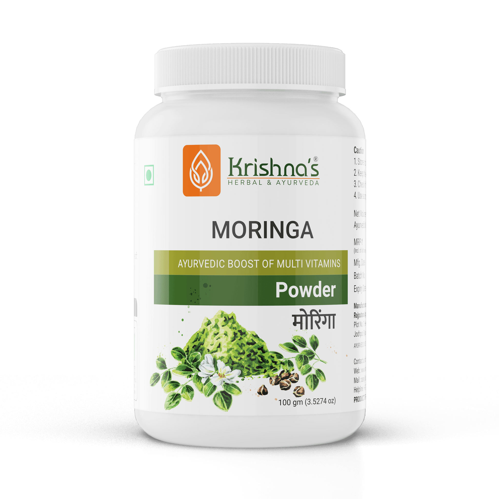 Krishna'S Herbal & Ayurveda Moringa Powder 