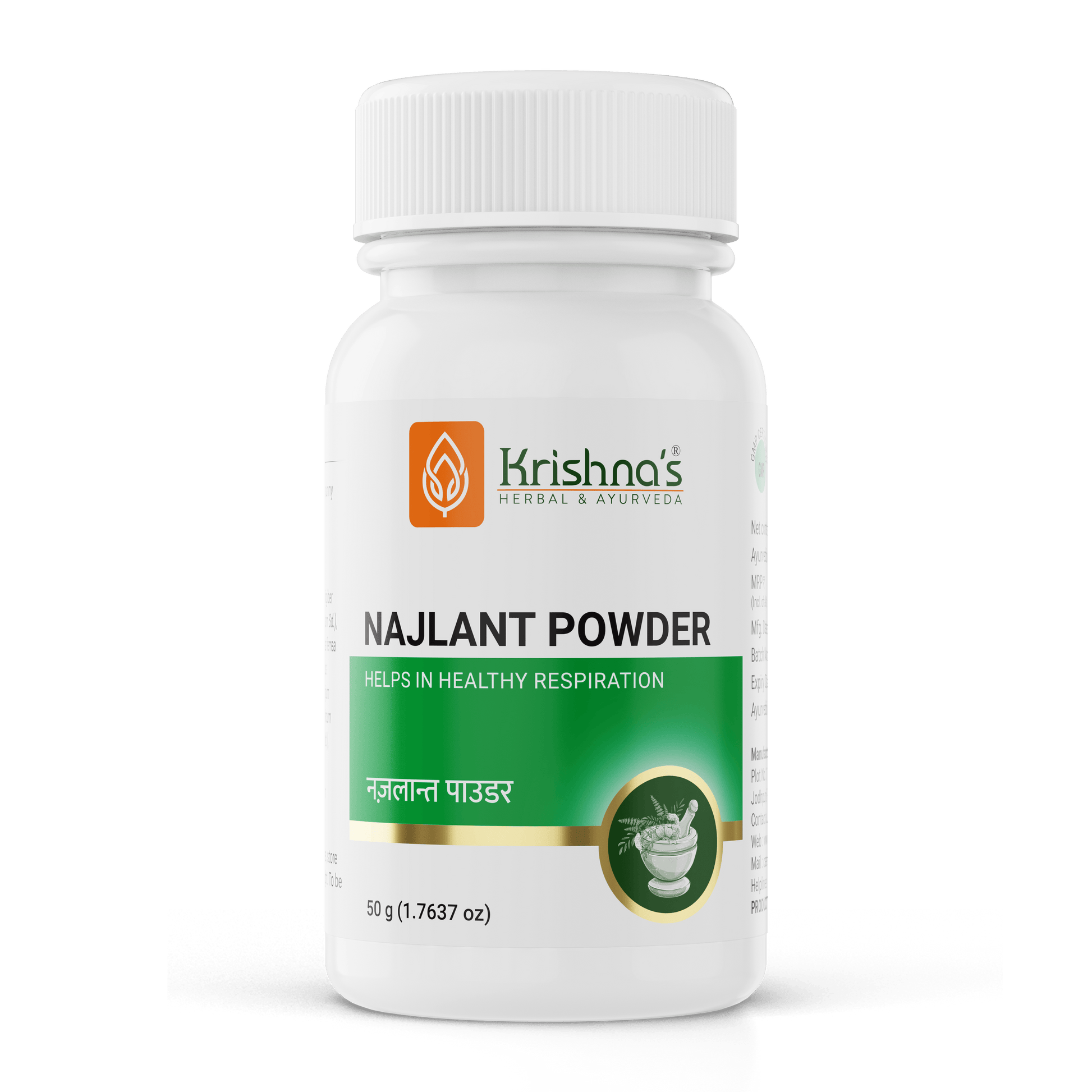 Krishna'S Herbal & Ayurveda Najlant Powder 