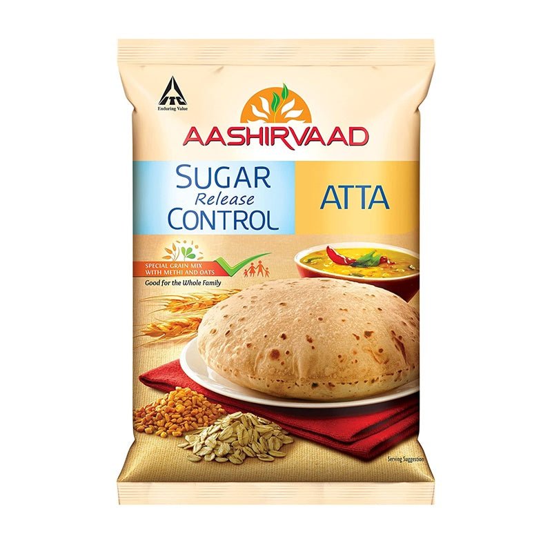 Aashirvaad Sugar Release Control Atta | Low GI Multigrain Flour for Diabetics 