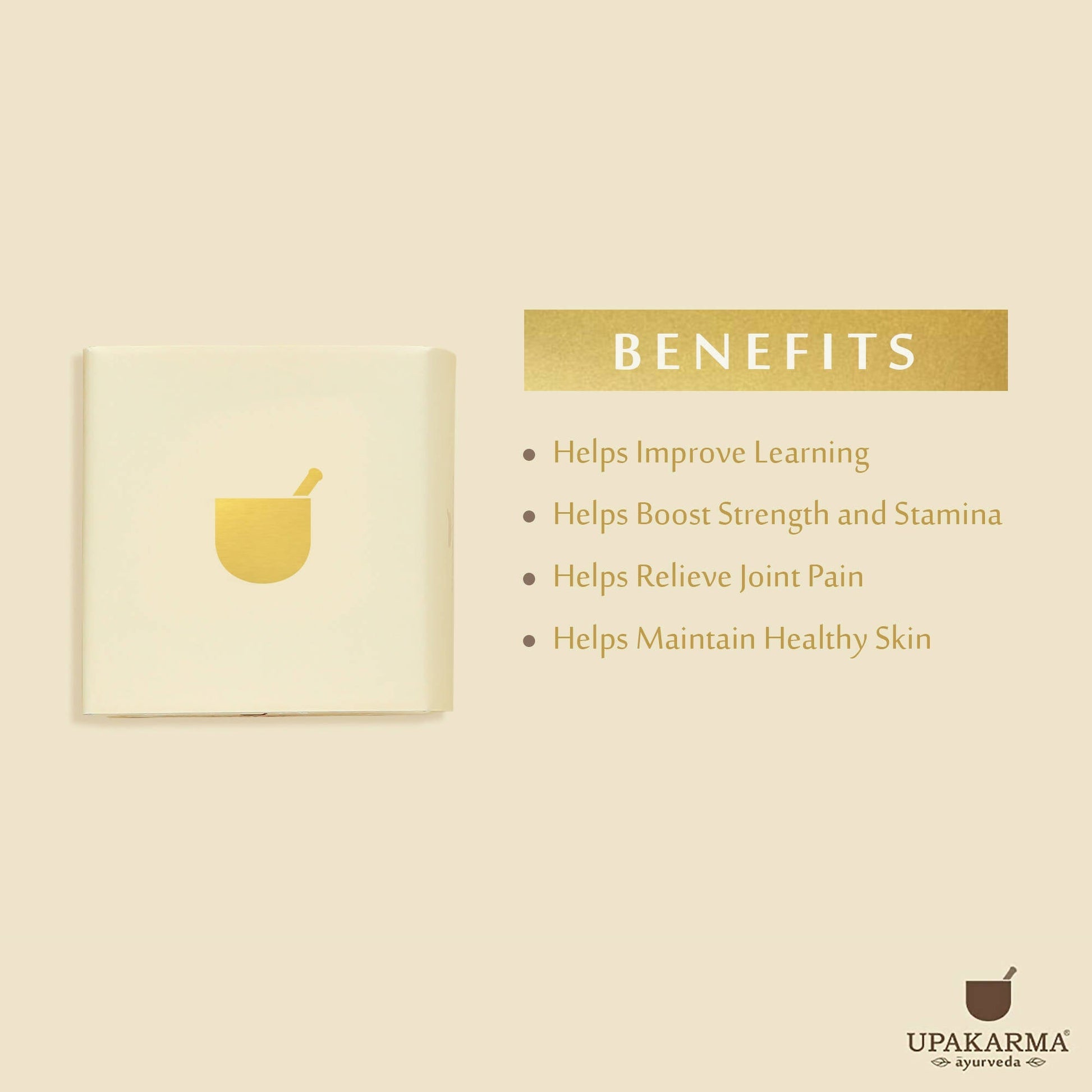 Upakarma Ayurveda Pure SJ Resin with Safed Musli & Pure SJ Resin with Gold Dust Combo 