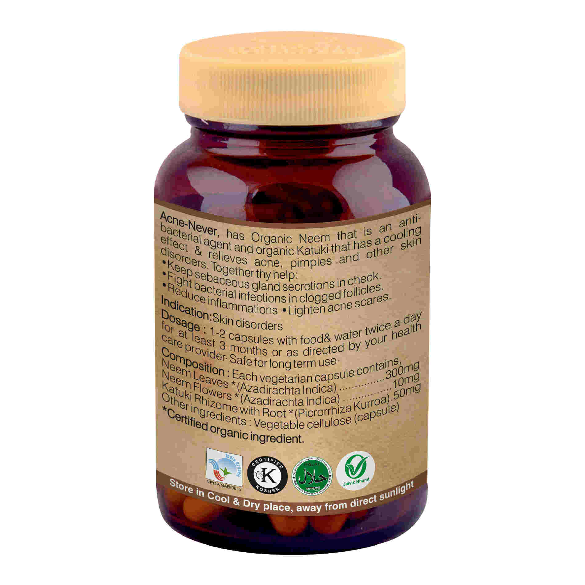 Organic Wellness Acne-Never - Swadesiicart