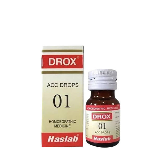Haslab Homeopathy Drox 01 Acc Drops 