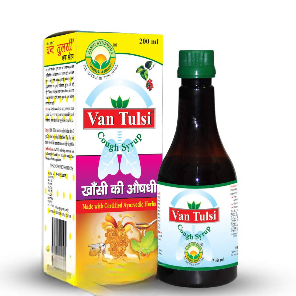 Basic Ayurveda Van Tulsi Cough Syrup  Grab2Buy Basic Ayurveda Grab2Buy
