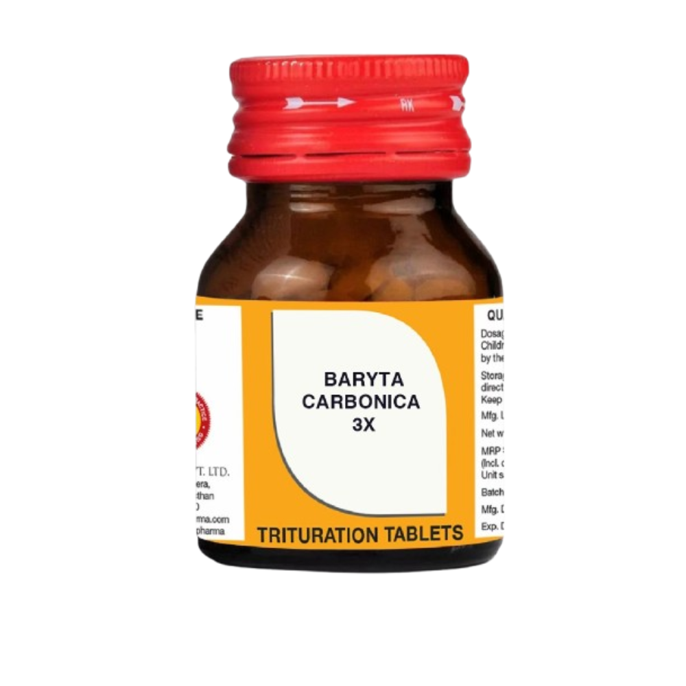 Bjain Homeopathy Baryta Carbonica Trituration Tablets 