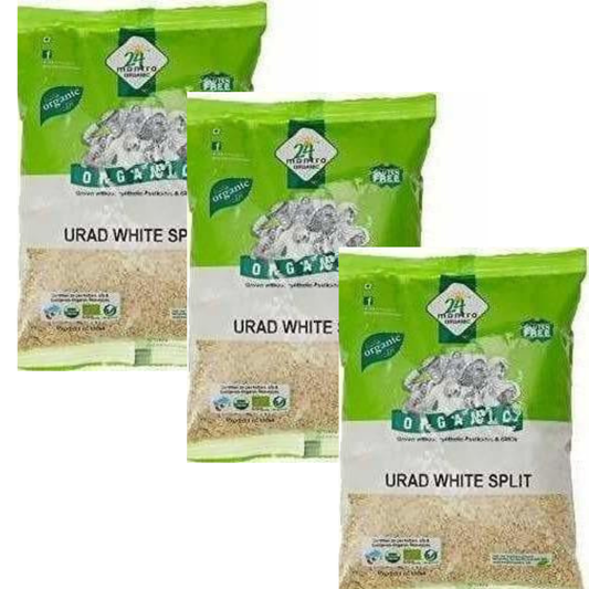 24 Mantra Organic Urad,White Split 