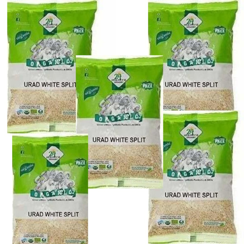 24 Mantra Organic Urad,White Split 