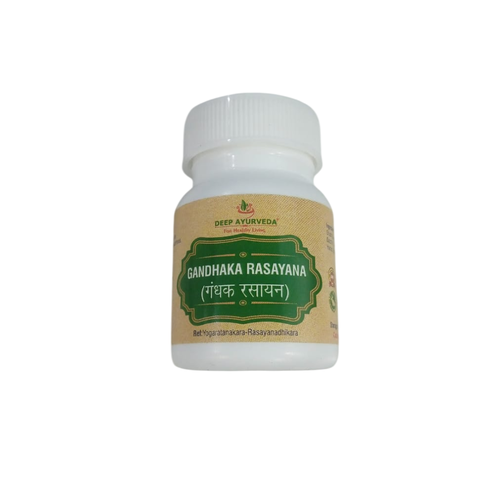 Deep Ayurveda Maha Gandhak Rasa Tablets 