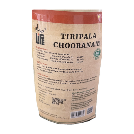 Isha Arogya Triphala Chooranam - Grab2buy