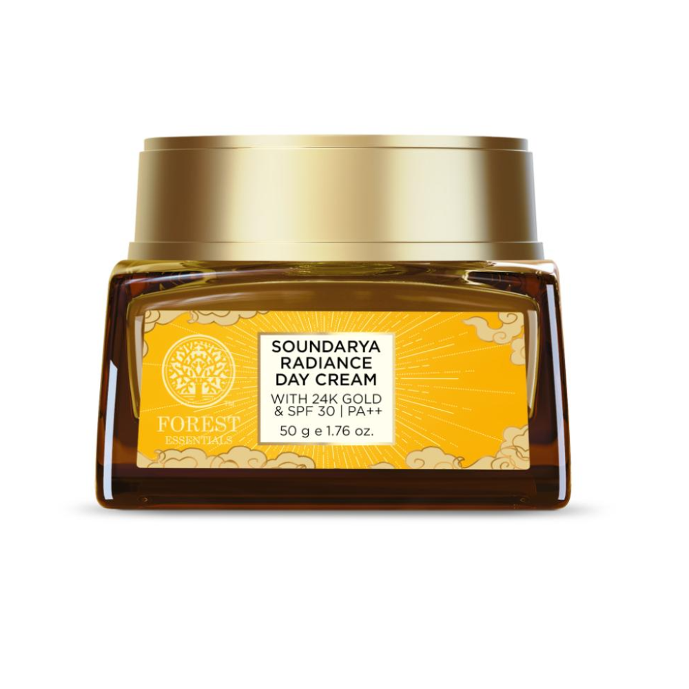 Forest Essentials Soundarya Radiance Cream With 24K Gold & SPF 30 - Grab2buy