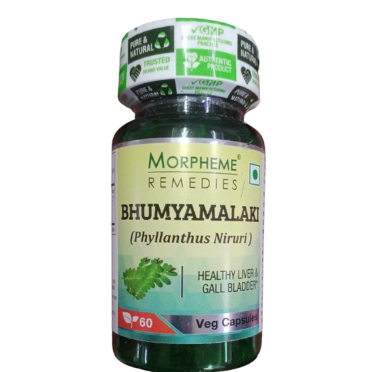 Morpheme Remedies Bhumyamalaki (Phyllanthus Niruri) Capsules - Grab2buy