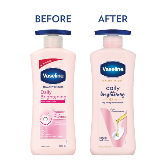 Vaseline Healthy Bright Daily Brightening Body Lotion - Grab2buy