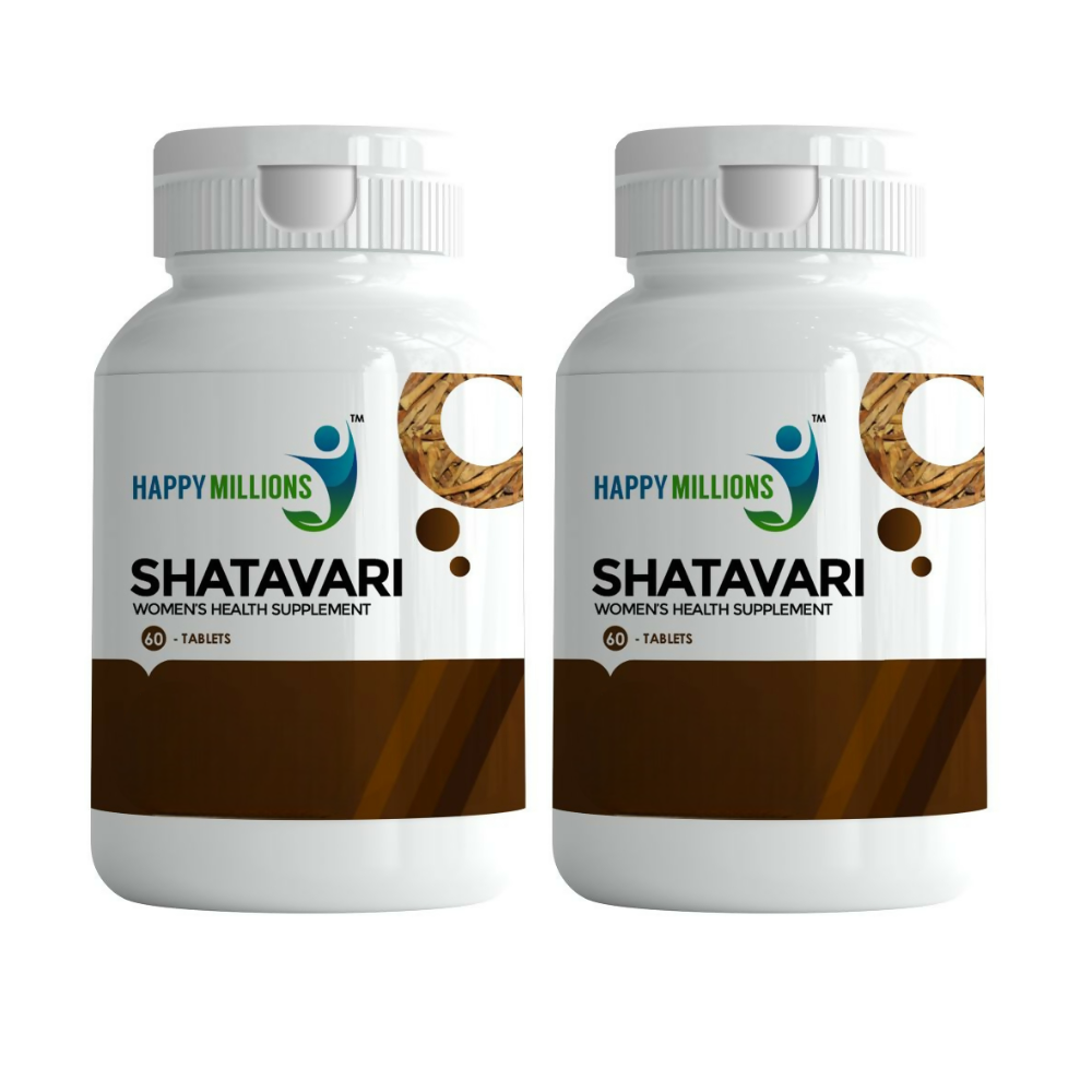 HappyMillions Shatavari Tablets 