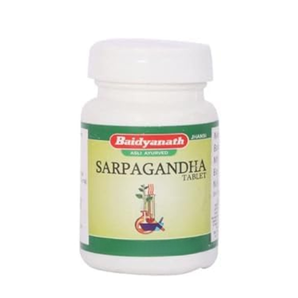 Baidyanath Jhansi Sarpagandha 50 Tabs 