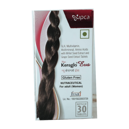 Ipca Keraglo Eva Tablets For Hair Growth - Grab2buy