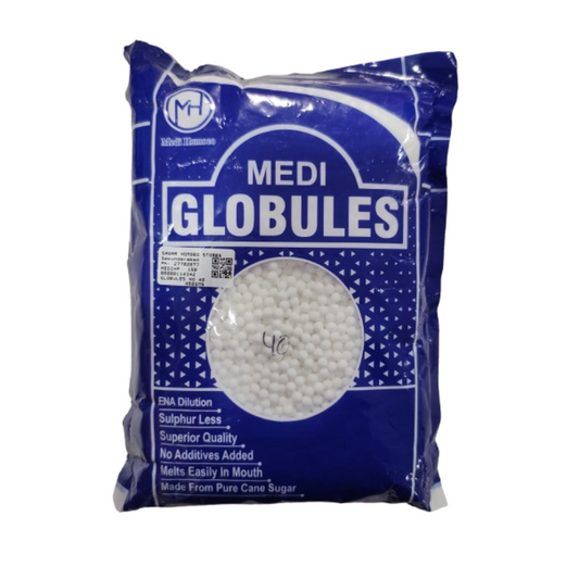 Medi Homeopathy Globules/ Blank Pellets (Size 40) 