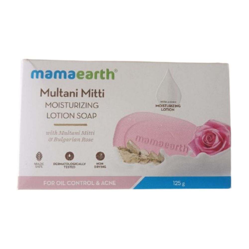 Mamaearth Multani Mitti Moisturizing Lotion Soap 